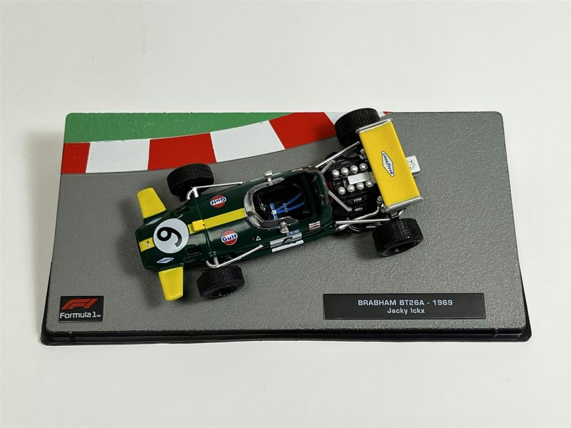 F1 Collection Jacky Ickx Brabham BT26A 1969 1:43 Scale