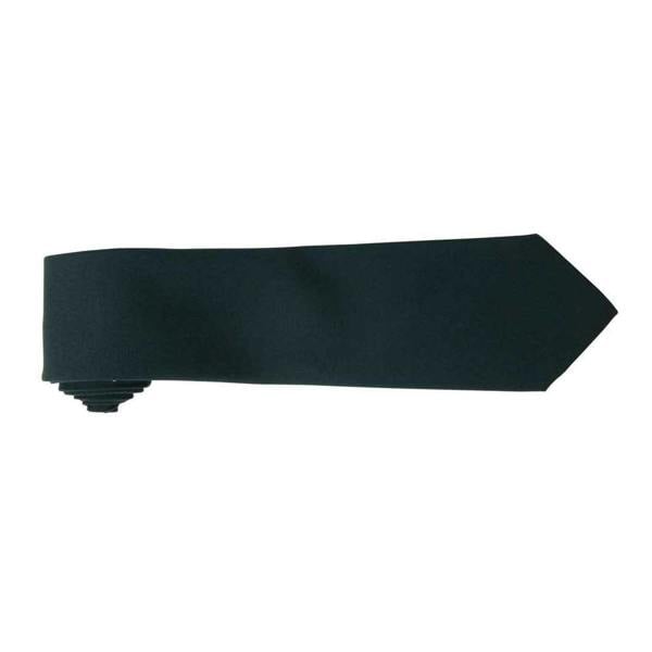 Premier Plain Polyester Tie - Bottle Green