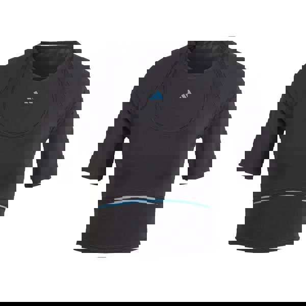 Adidas Womens HIIT Heat.Rdy Technology Training Crop T-Shirt - Black