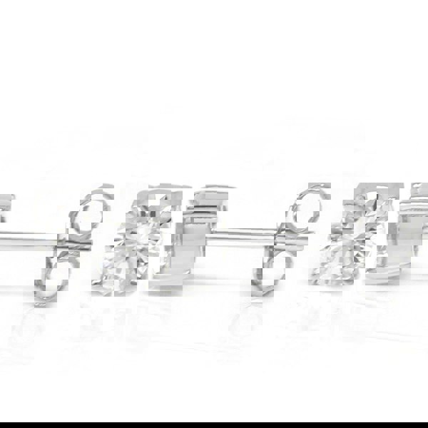 Say It With Round Silver Earrings