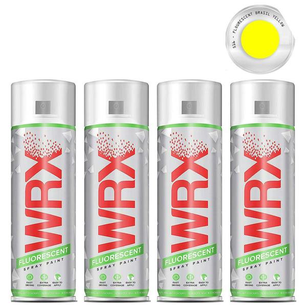 WRX 4X WRX Fluorescent Brazil Yellow Spray Paint 400ml