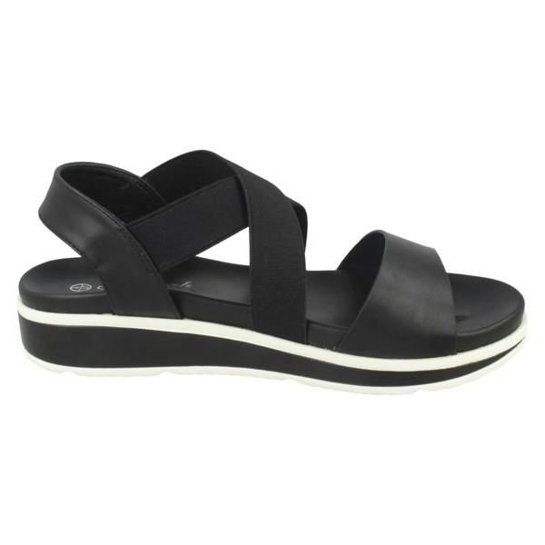 Savannah Ladies Savannah Low Wedge Sandals F10876