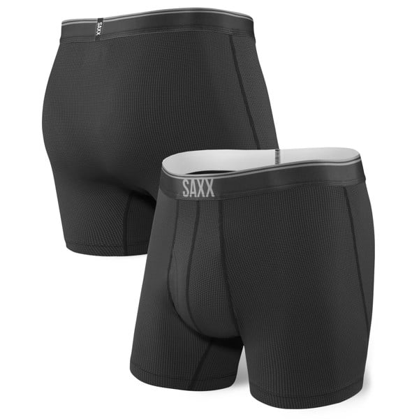 SAXX Men's 6" Quest Quick Dry Mesh Boxer Briefs {SAXX-BB65F}