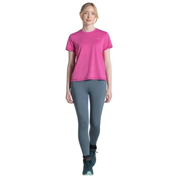 Craghoppers Womens/Ladies Ellie II Short-Sleeved T-Shirt - Damask Rose - 