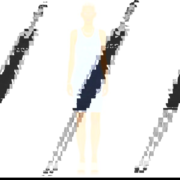 Givenchy Tank Top Mini Ribbed Dark Navy Blue Dress S