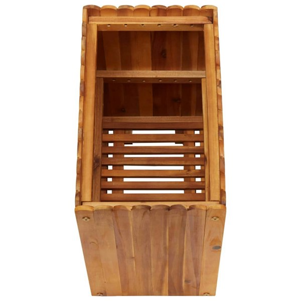 Berkfield Garden Raised Bed 50x30x50 cm Solid Acacia Wood