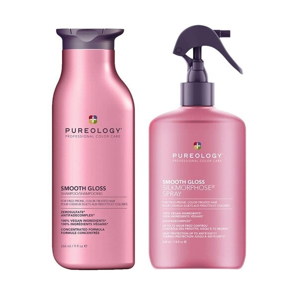 Pureology Pureology Smooth Gloss Shampoo & Silkmorphose Spray Duo Duo
