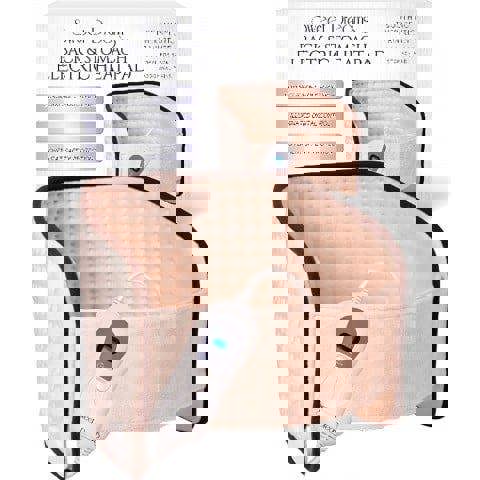 Sweet Dreams Full Back Shoulder Neck Heat Pad 110W - Soothing Therapeutic Pain Relief - 4 Heat Settings