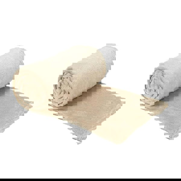 Rewind Luxurious Ultra-Soft Blanket Natural (130x170cm)
