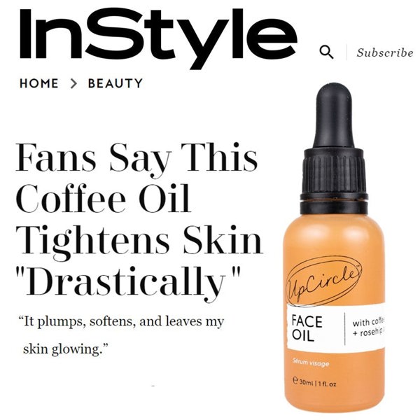 UpCircle Face Oil with Coffee, Rosehip + Jojoba - Jumbo