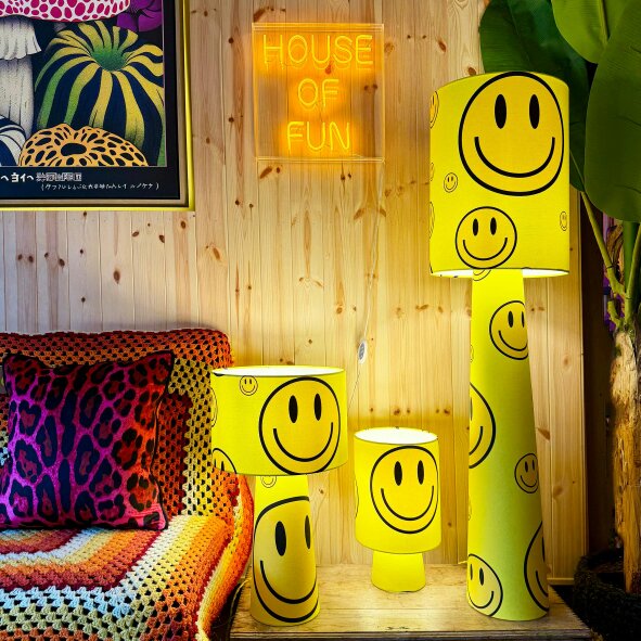 Love Frankie Acid Drops Smiley Face Portable Lamps
