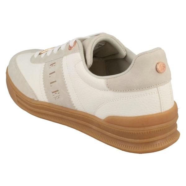 Elle Sport Ladies Elle Sport Lace Up Gum Sole Comfy Trainers F7443