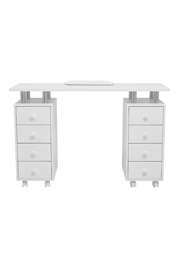 Living and Home Mobile Manicure Nail Table Salon Beauty Station