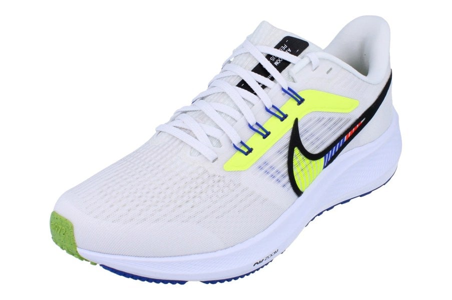 Nike Air Zoom Pegasus 39 PRM Mens Dx1627  100 - White Black Summit White Volt 100 - Photo 0