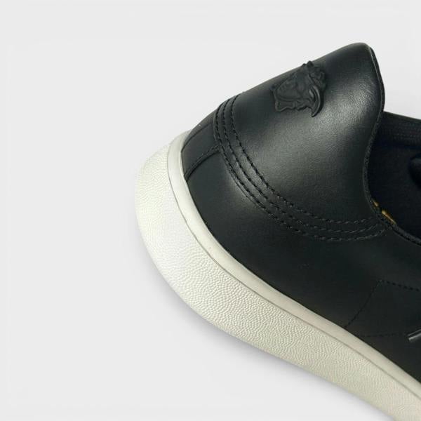 Versace Medusa Leather Sneakers Black