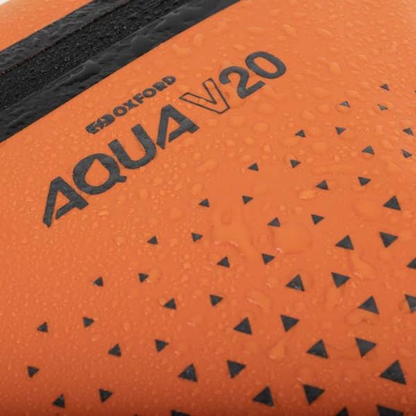 Oxford Aqua V 20 Extreme Visibility Single QR Pannier Bag Orange