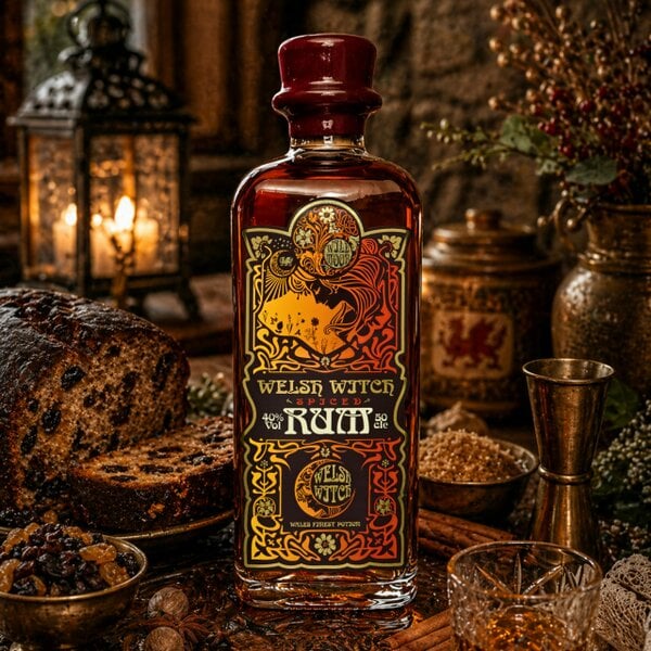 Welsh Witch Premium Welsh Spiced Rum