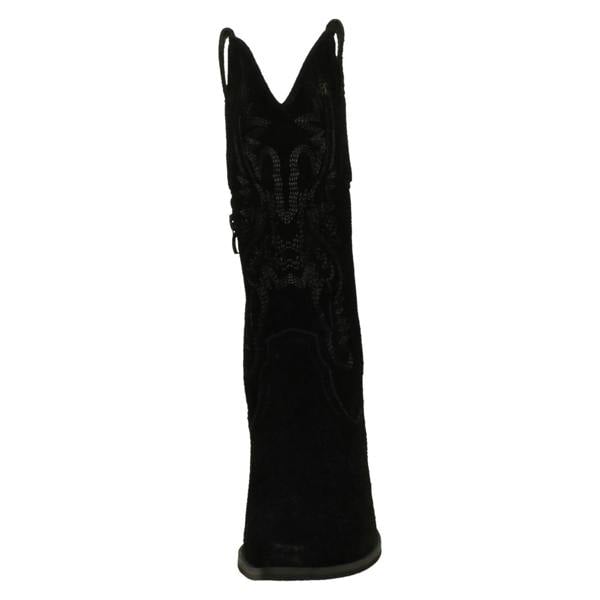 Spot On Ladies Spot On Cuban Heel Cowboy Boots  F51249