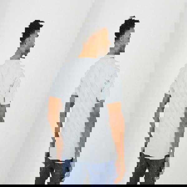 Brave Soul Light Blue 3-Pack Crew Neck T-Shirts - Light Blue Image 3