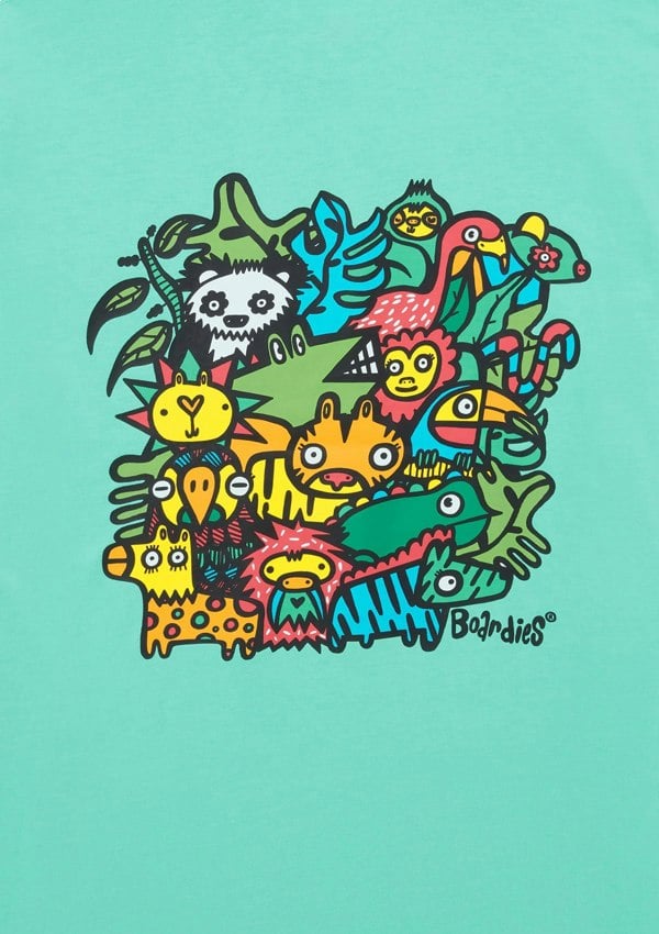 BOARDIES Munday Jungle Kids T-Shirt