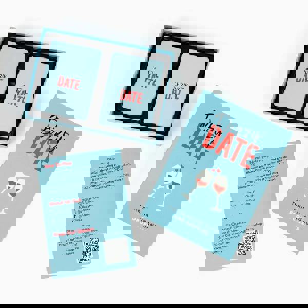 smartbies Dizzy Date Card Game – Fun Party Game Cards for Couples | Romantic Icebreaker for Date Night & Events