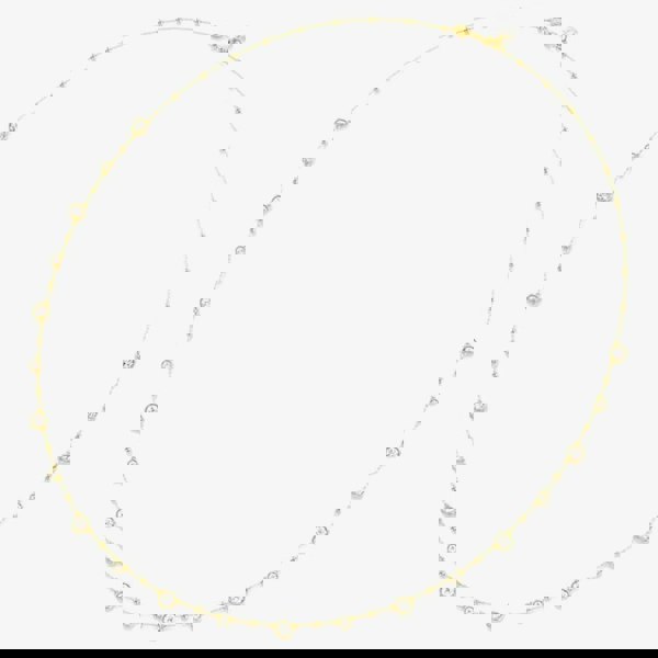 Swarovski Imber Strandage Gold Plated Scattered Necklace 5680091