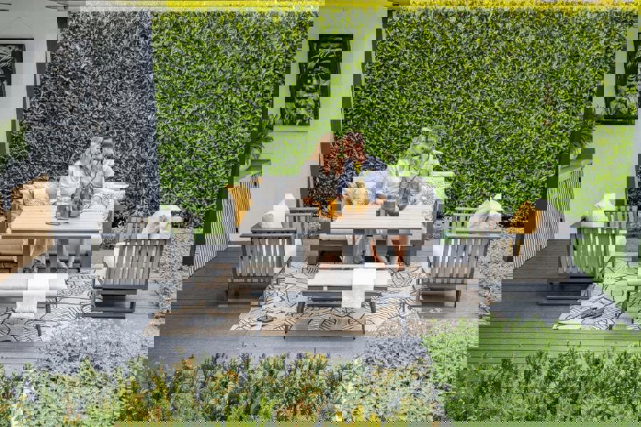 Garden Impressions Bologna Lounge Suite with Height Adjustable Table