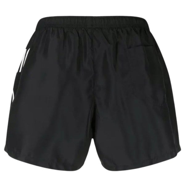 Moschino Large Milano Logo Black Short Swim Shorts XS