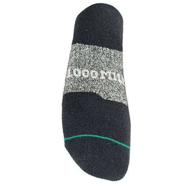 1000 Mile Mens Fusion Repreve Double Layer Walking Socks Charcoal