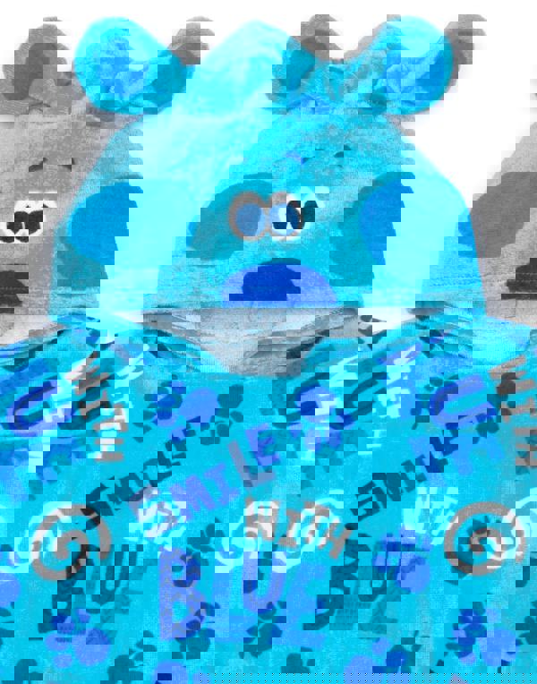 Vanilla Underground Blue's Clues & You! Unisex Kids Blue Poncho Towel (One Size)