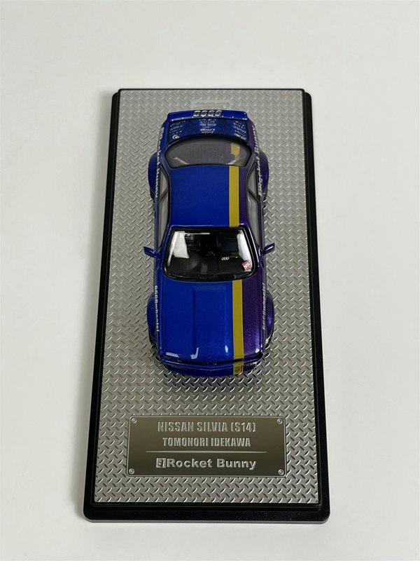 Inno 64 Nissan Silvia S14 Rocket Bunny Boss Tomonori Idekawa 1:64 Inno IN64S14BTOMOSAN