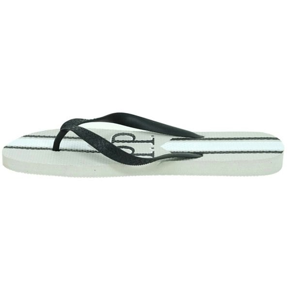 Philipp Plein Pp Logo Flip Flops - Grey