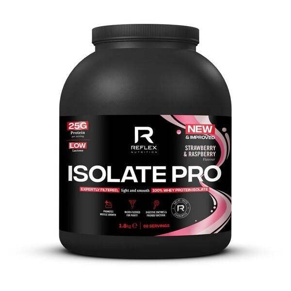 Reflex Nutrition Isolate Pro, Strawberry & Raspberry - 1800g