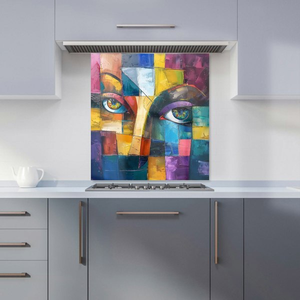 Warren Reed - Designer Fragmented Vision: Eyes Of The Soul Kitchen Splashback