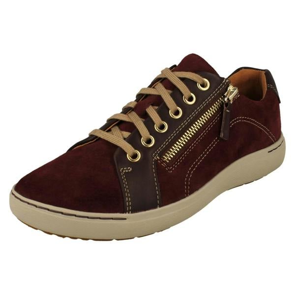 Clarks Ladies Clarks Casual Lace Up Trainers - Nalle Lace
