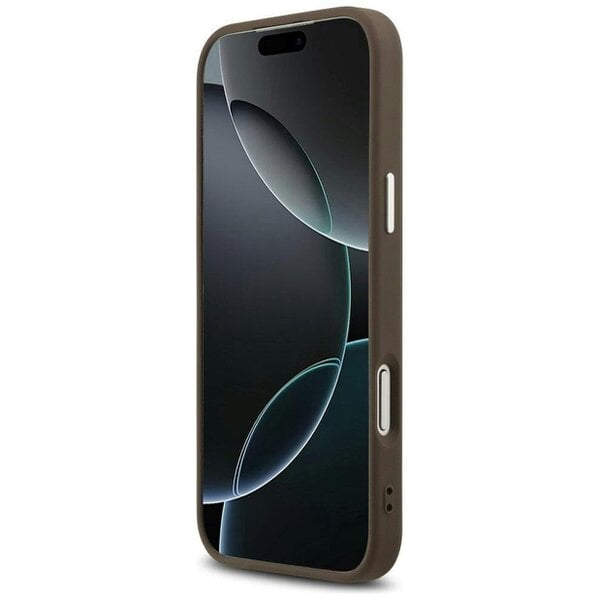 Guess Big 4G Classic Logo Case for iPhone 17 Pro Max 6.9" Brown - GUHCP17XP4G4SMCW