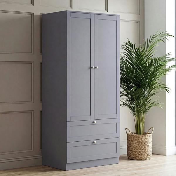 Vida Designs Altino 2 Door 2 Drawer Wardrobe