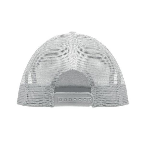 MidOcean Bead Flat Peak Trucker Cap - White - 
