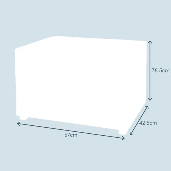 Cooks Professional 48L Mini Oven with 2 Ceramic Hobs | Black / Silver