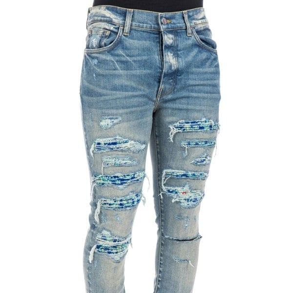 Amiri Silk PJ Thrasher Jean Clay Indigo Jeans - Blue