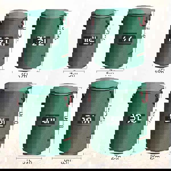 Leaper Thickened Gardening Storage Bag with Lid