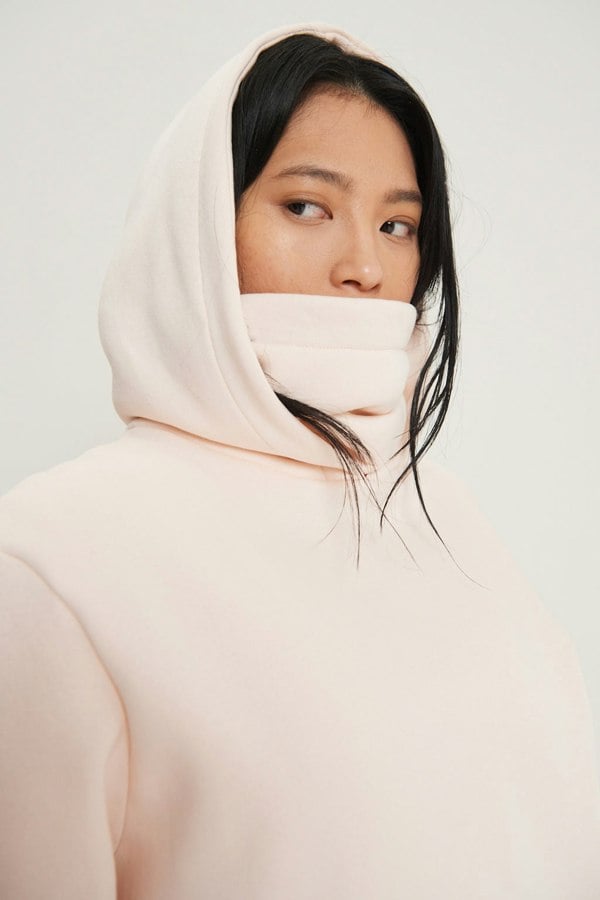 ADULT CORE SNOODY™  HOODIE - BLUSH