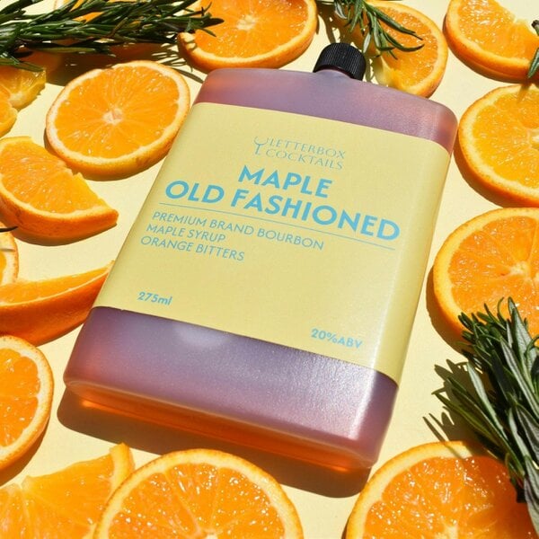 Letterbox Cocktails Maple Old Fashioned Mini Cocktail - 100ml Letterbox Gift