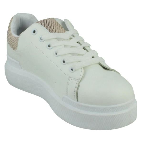 Spot On Ladies Spot On Wide Fit Trainers F7203