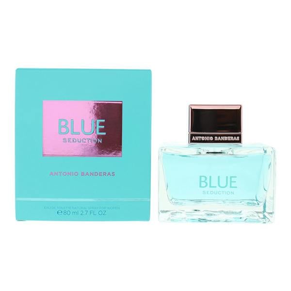 Antonio Banderas Blue Seduction For Women Eau De Toilette 80ml Fragrance