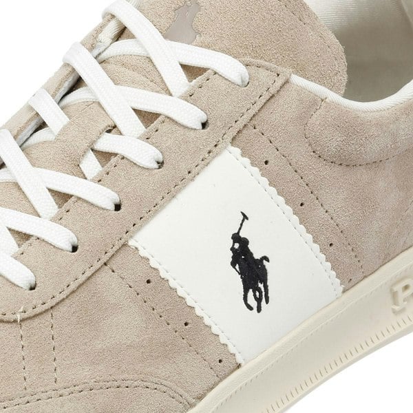 Polo Ralph Lauren Heritage Aera Suede Milkshake/White Trainers