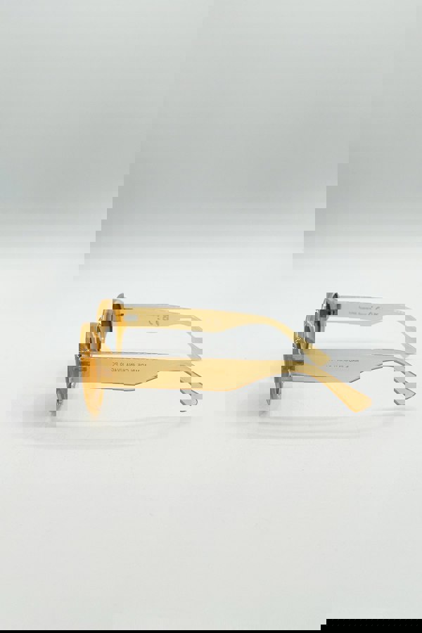 SVNX Oval Plastic Frame Sunglasses