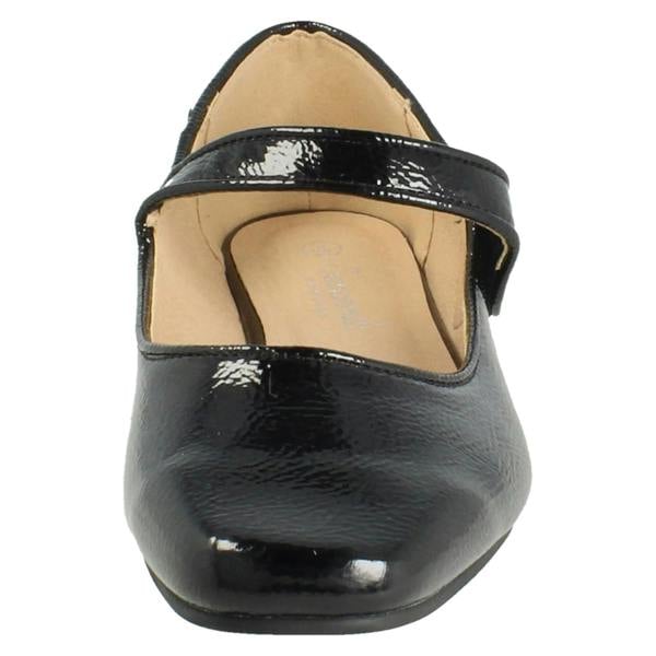 Savannah Ladies Savannah Hook and Loop Strap Mary Jane Style Shoes F80590