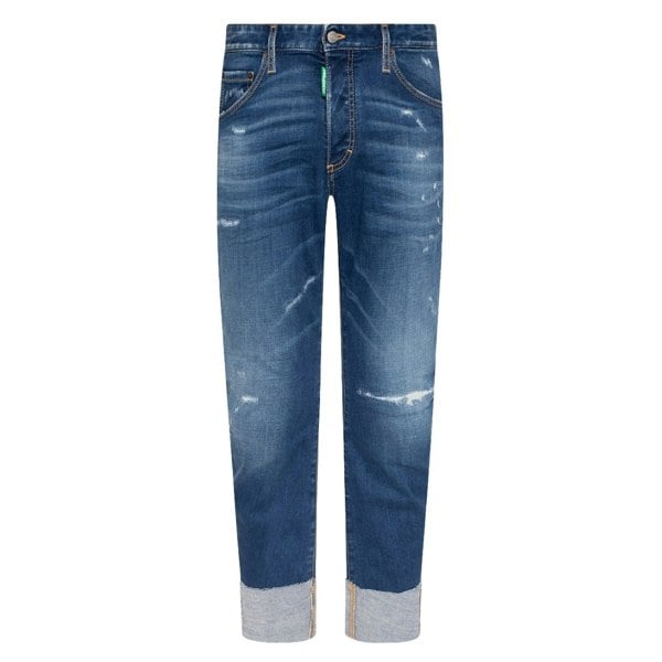 Dsquared2 Sailor Style Blue Jeans