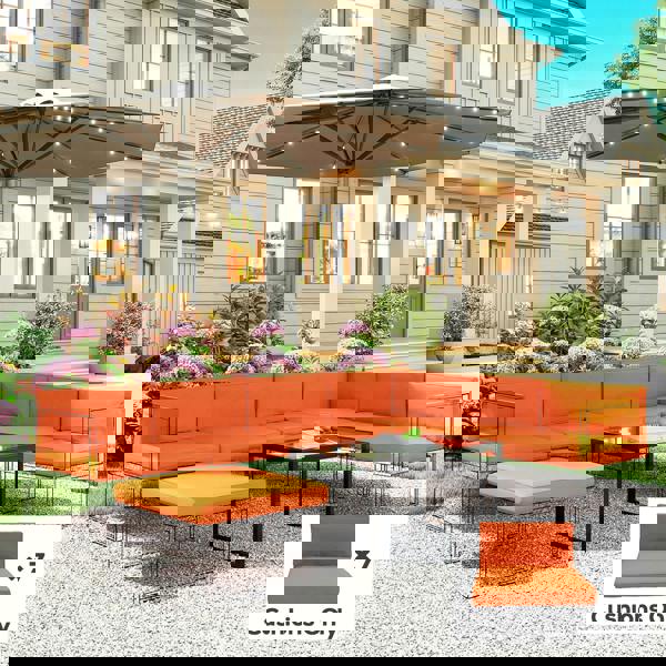 Outdoor Seat Cushion Set